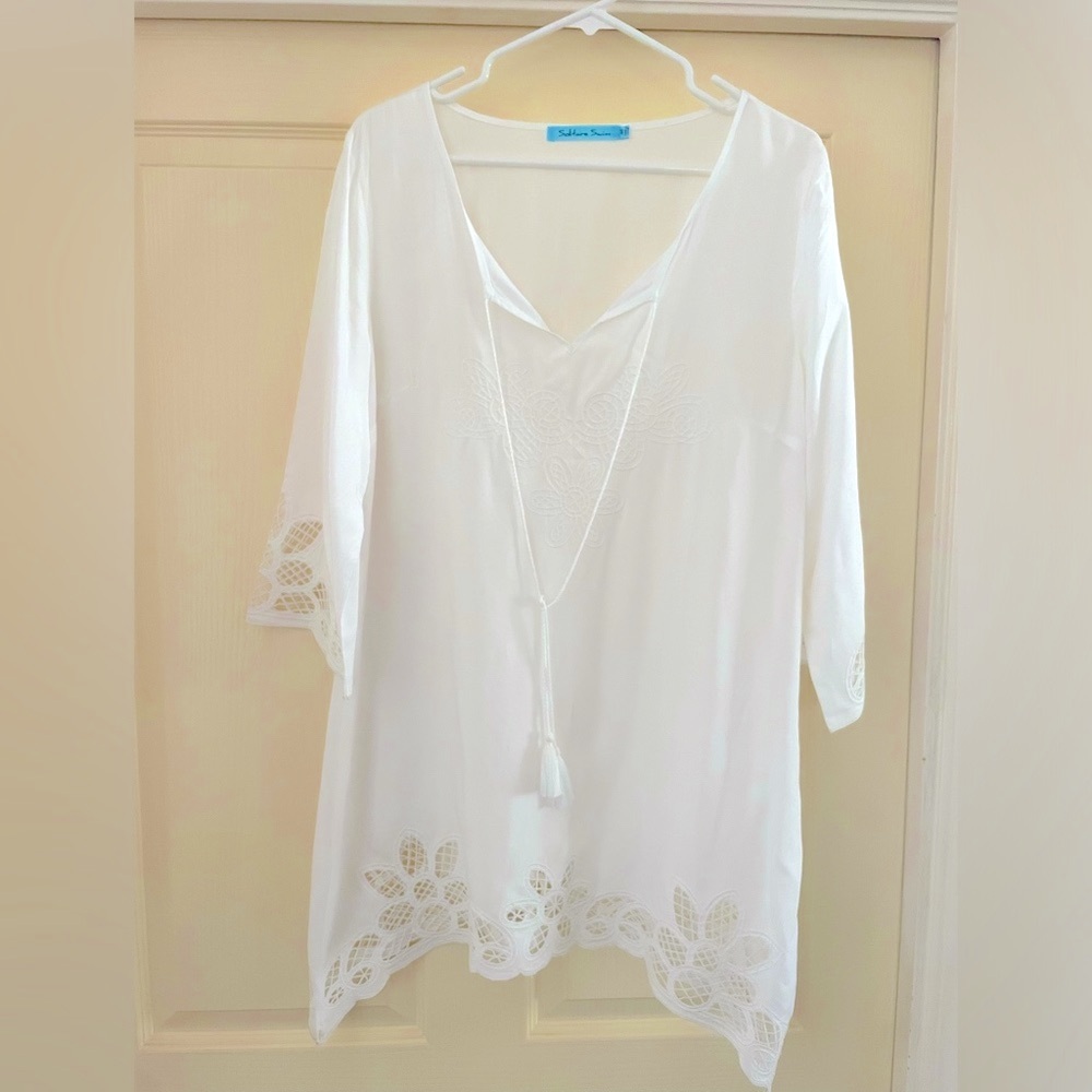 Solitaire Swim CoverUp Dress